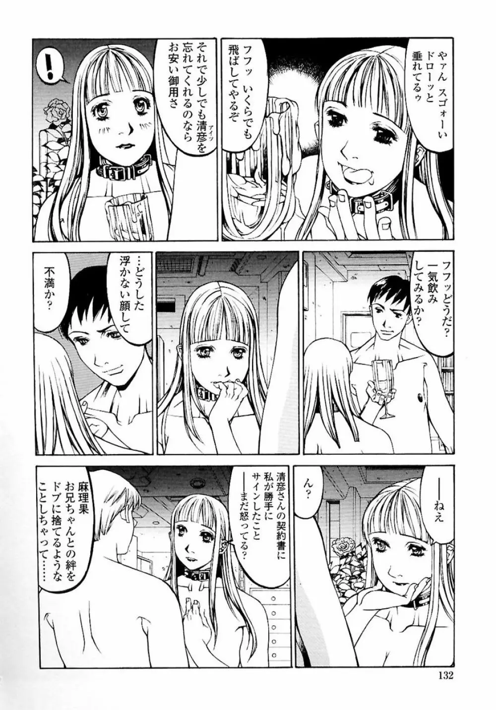 [しろみかずひさ] 嬲-なぶりっこ- Frakctured Red Page.134