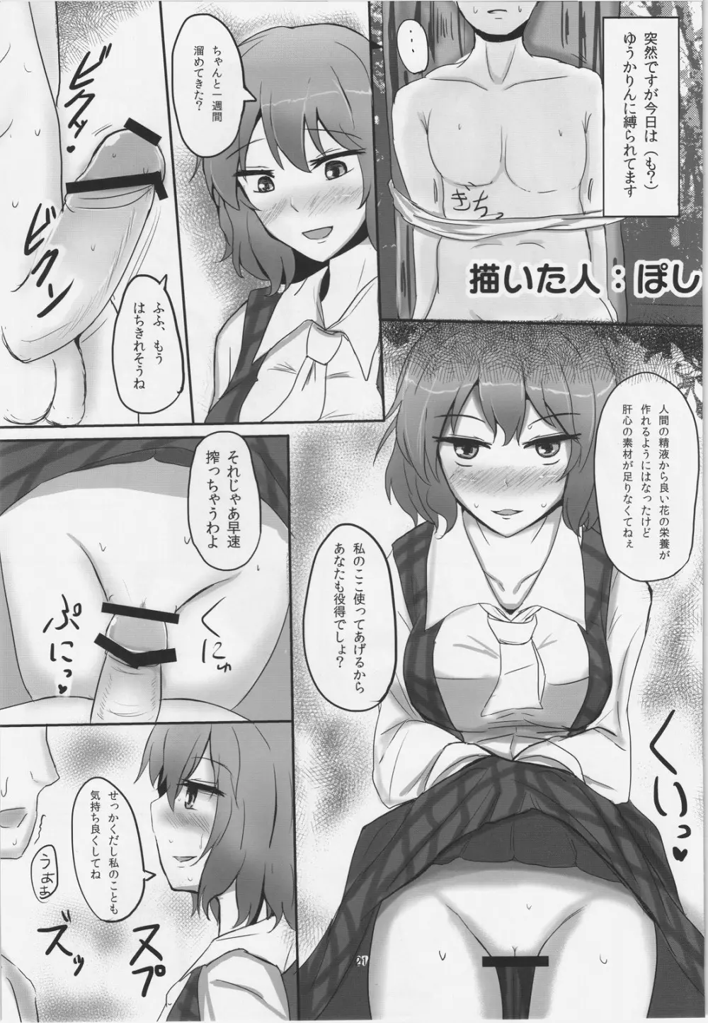 風見幽香逆レイプ合同 Fuckin' Beautiful Tera Bitch Page.21