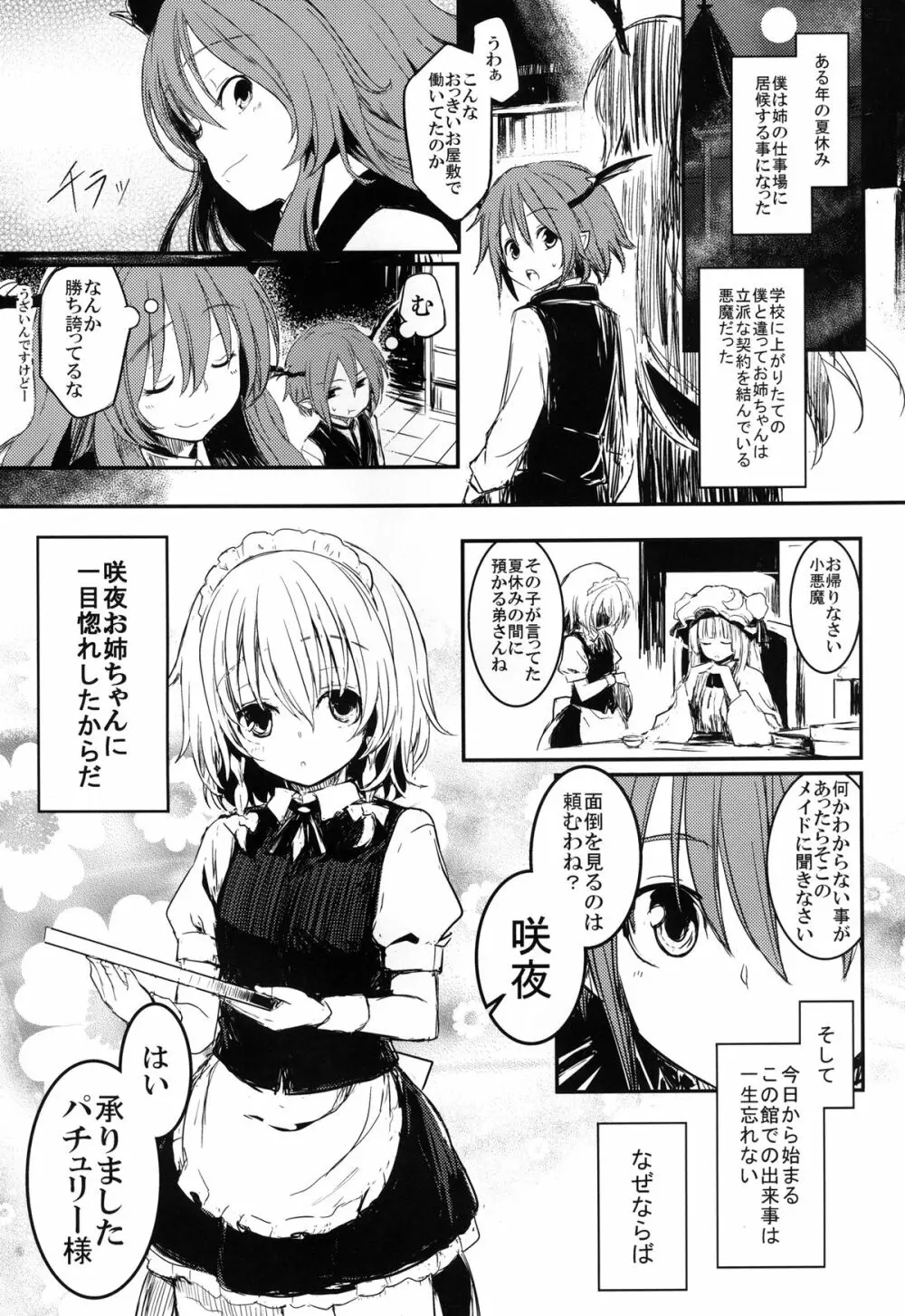 不思議なメイドとLibrary Page.3