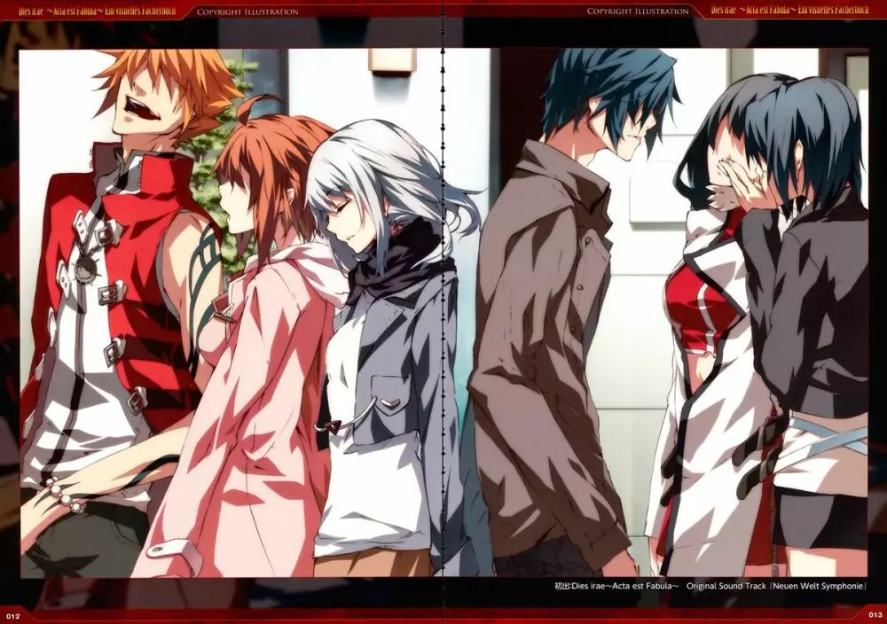 Dies irae Visual Fanbook - Red Book Page.11