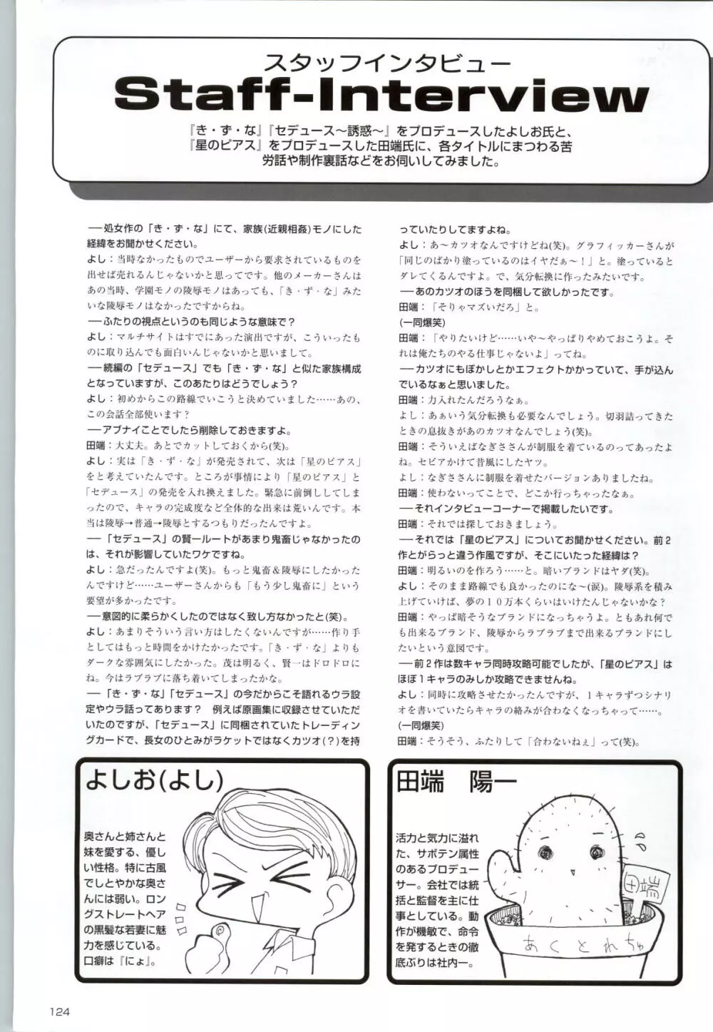 アクトレス コレクション き・ず・な+セデュース～誘惑～+星のピアス CG&原画集 Page.125