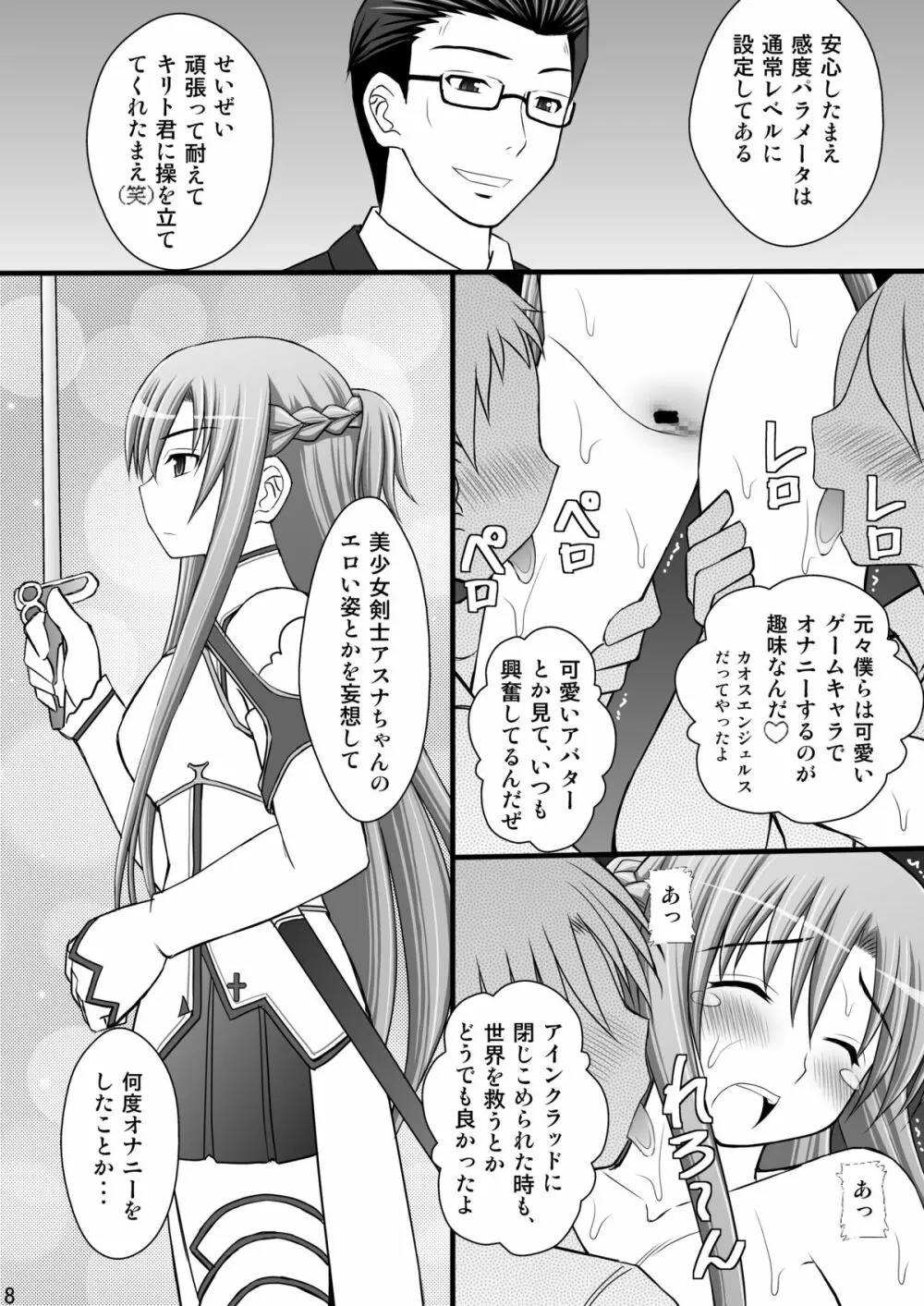 囚姫Ⅱ_僕達のアスナ様 Page.7