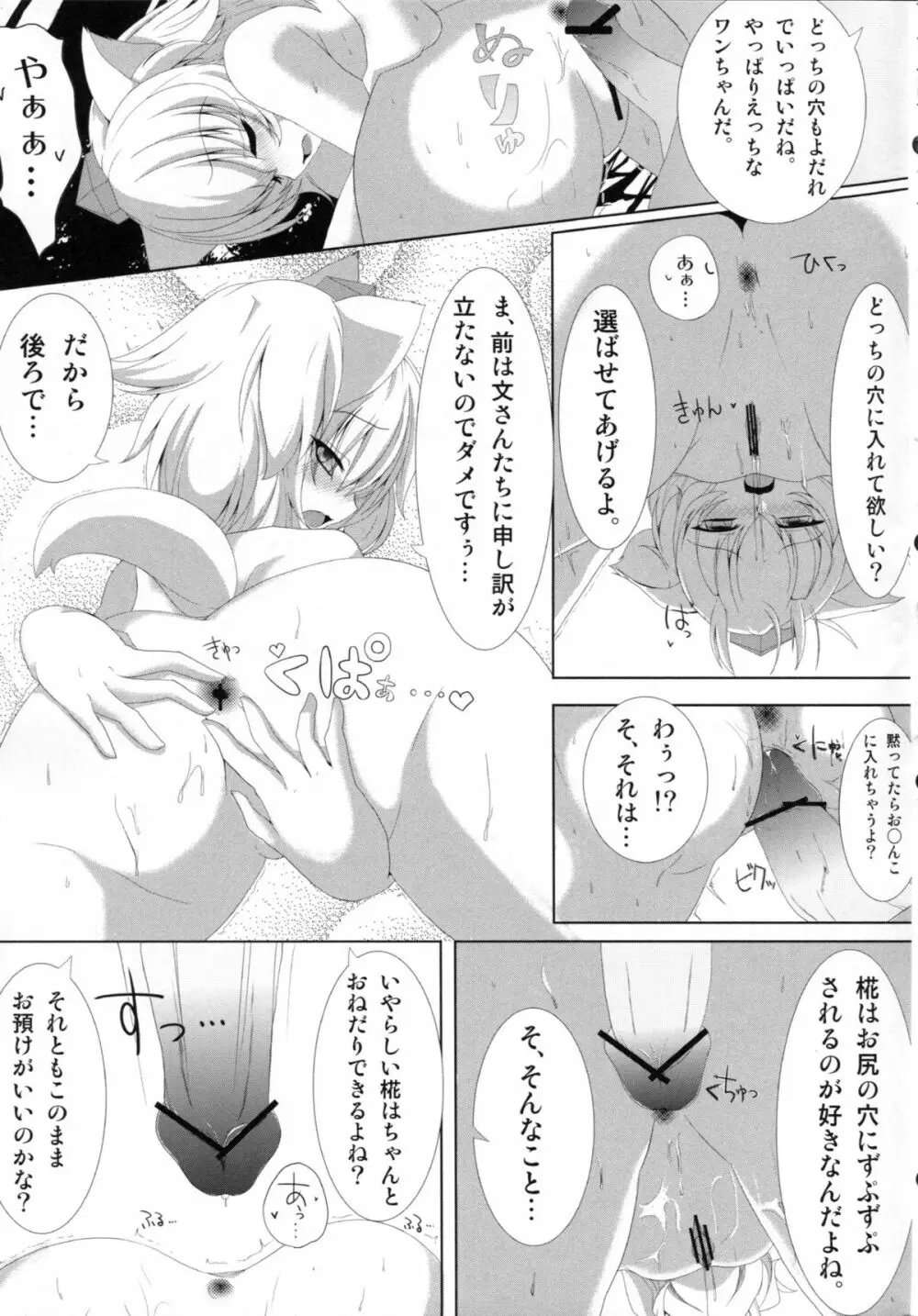 天狗様の弄り方 犬走椛の場合 Page.12