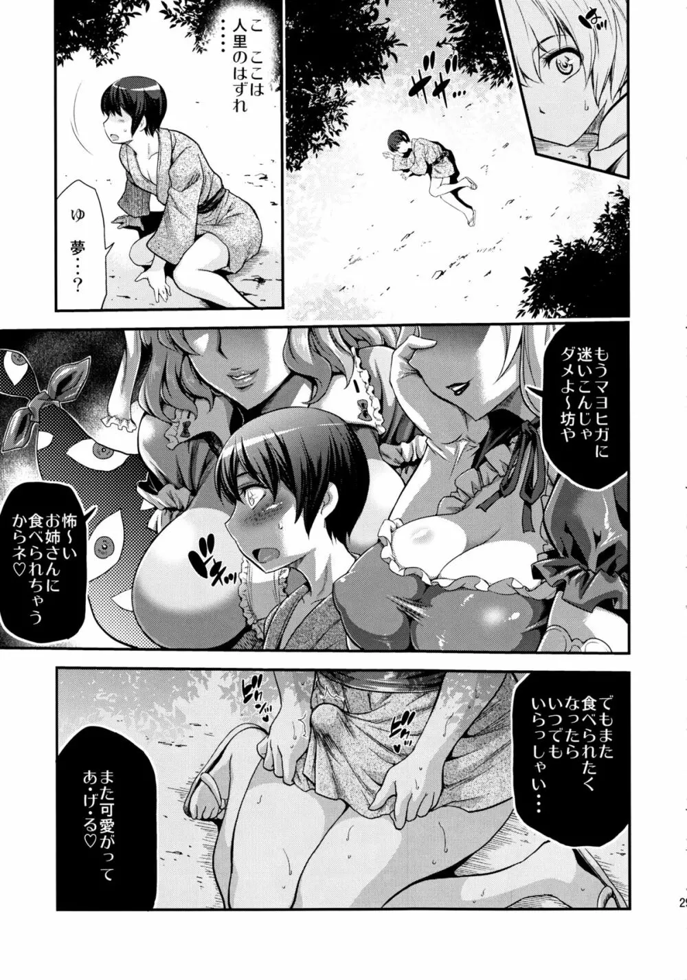 ふたなりックス東方 マヨヒガ編 Page.28