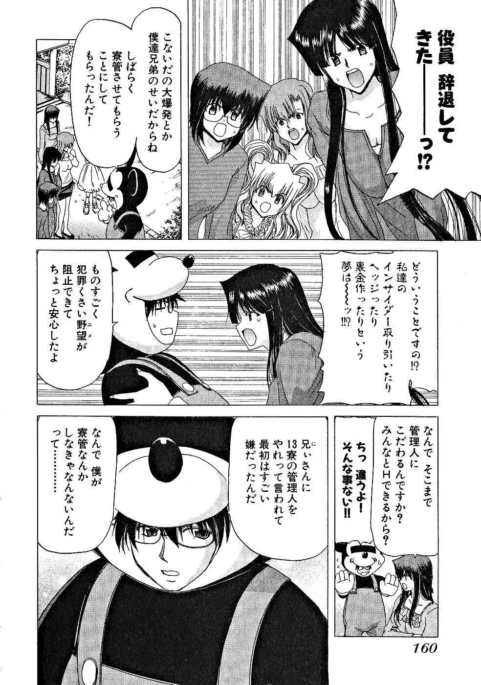 絶頂!!パワフル女子寮 Page.160