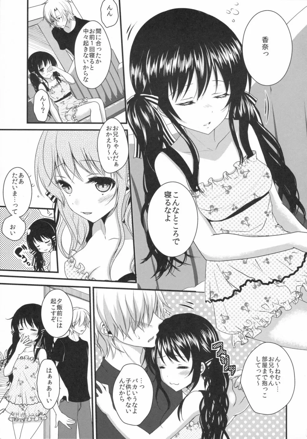 妹がいつまでたっても起きないのでイタズラしてみた Page.2