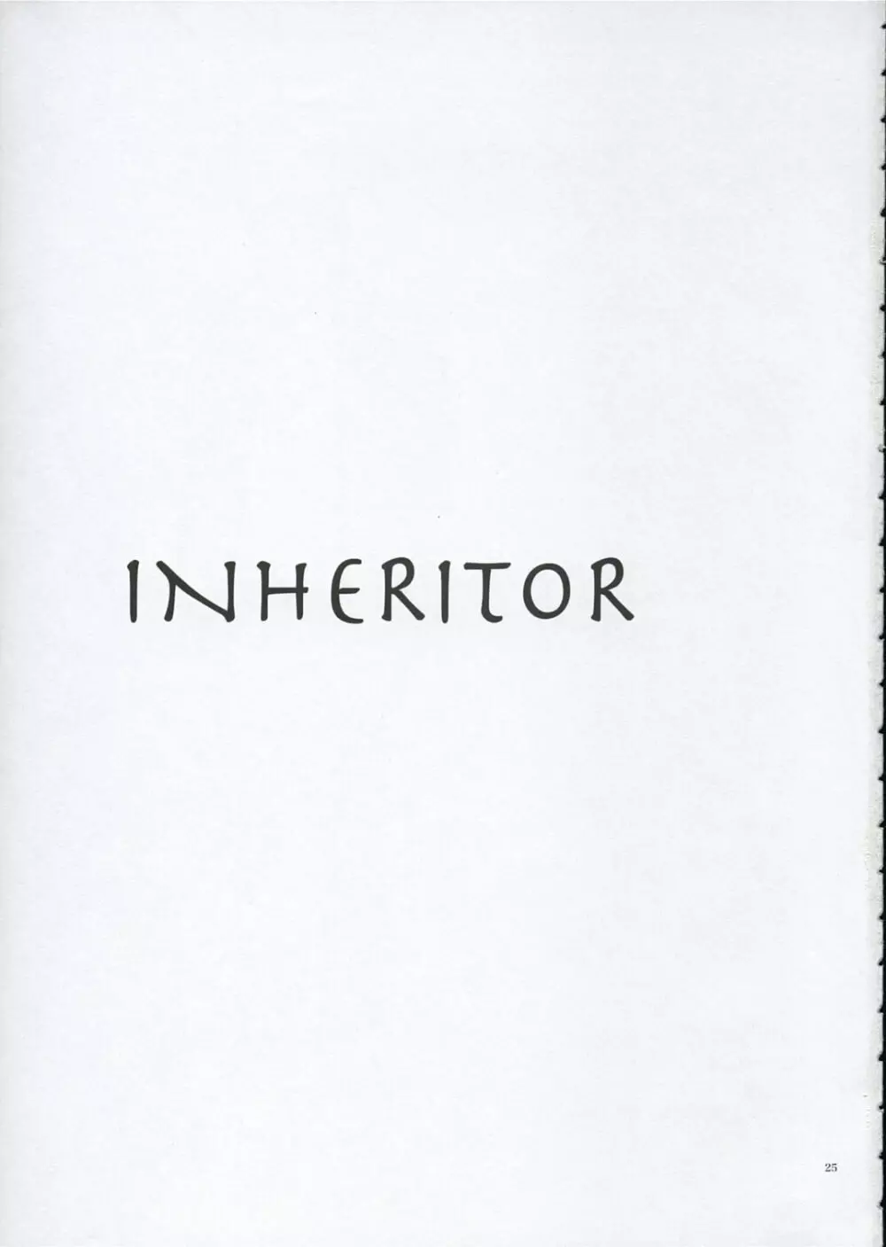 Inheritor Page.24