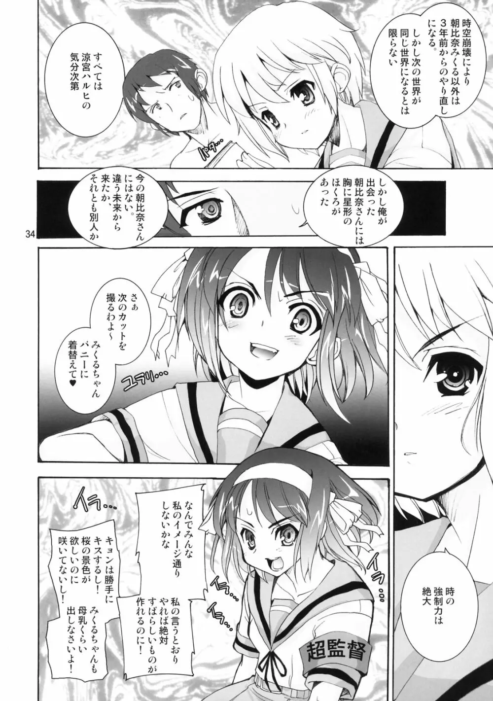 涼宮ハルヒの狂乱 Page.33