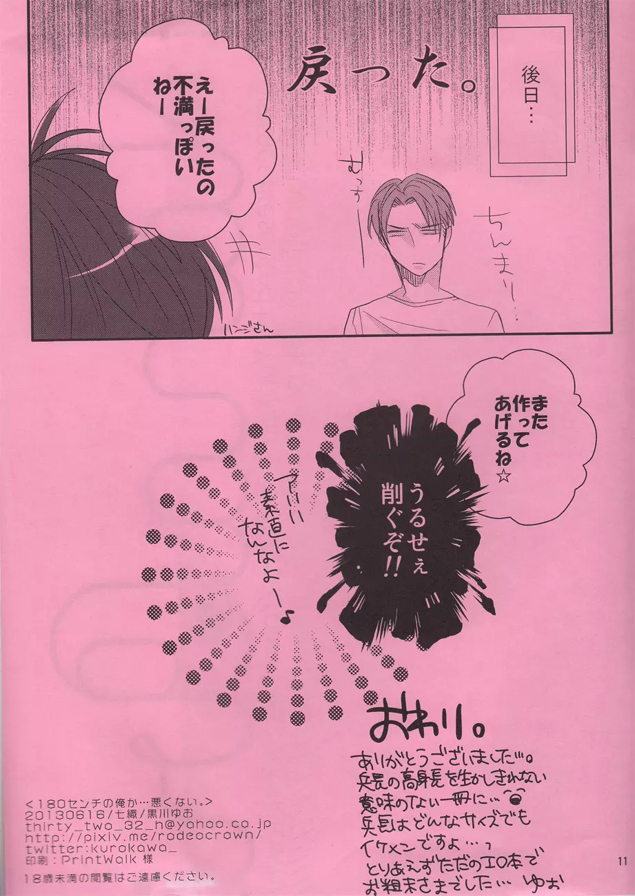 180センチの俺か・・・悪くない。 Page.11