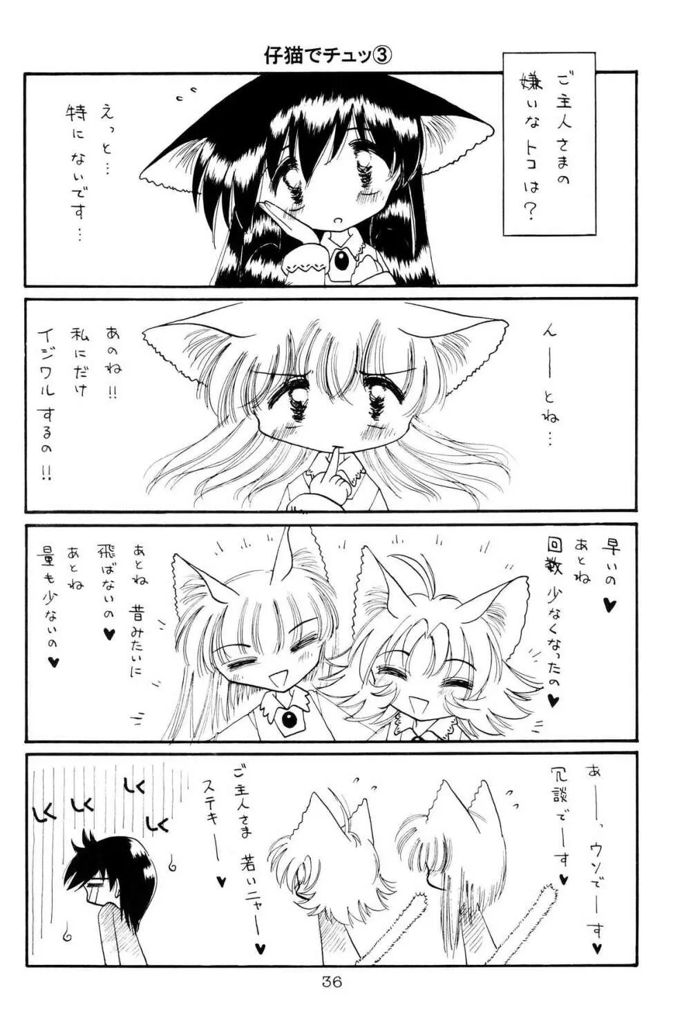 仔猫でチュッ 3 Page.34