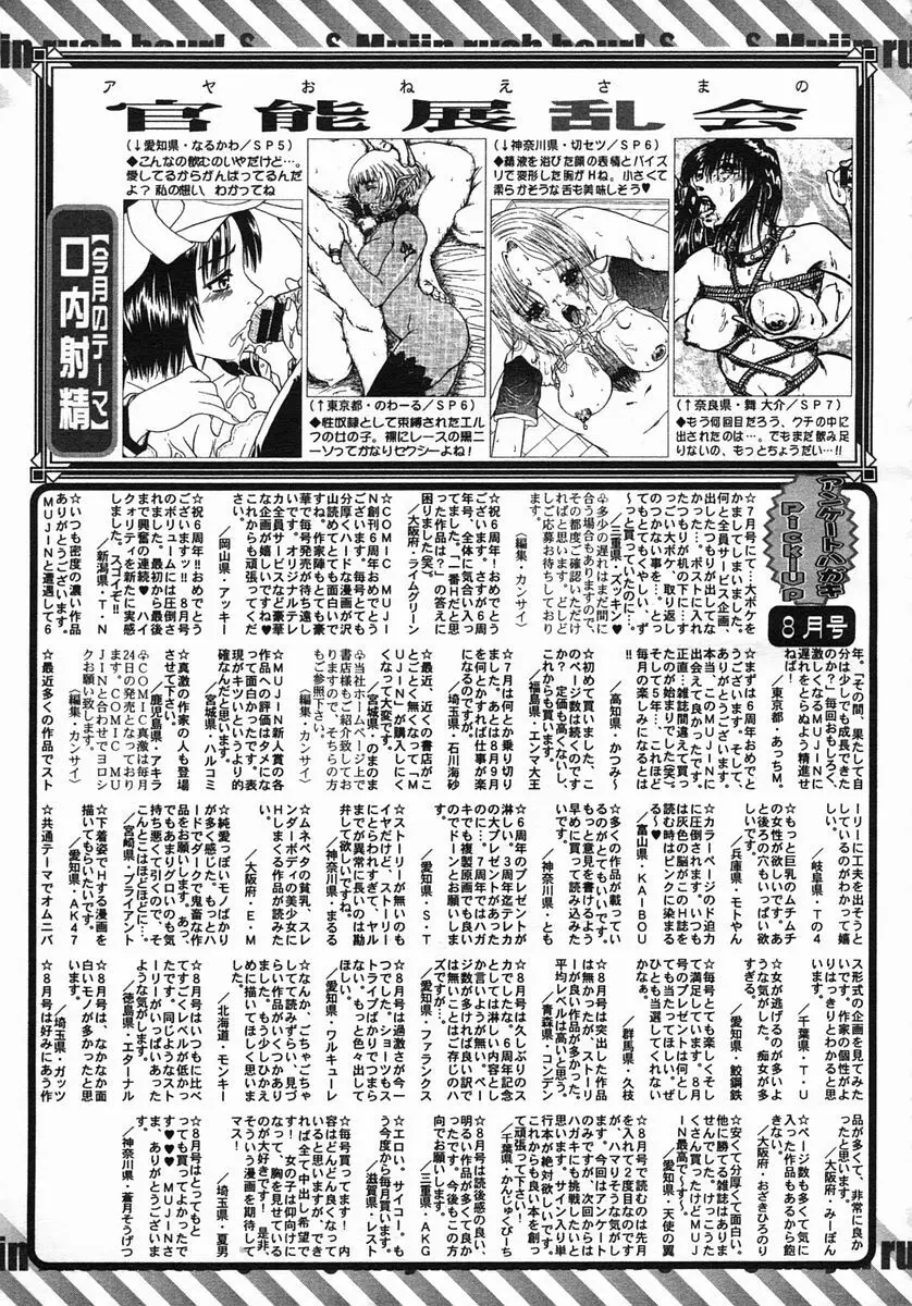 COMIC MUJIN 2005年10月号 Page.711