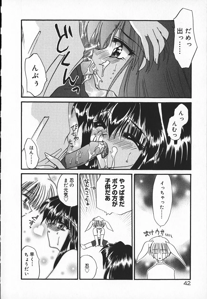 真夜中のうさぎたち Page.45