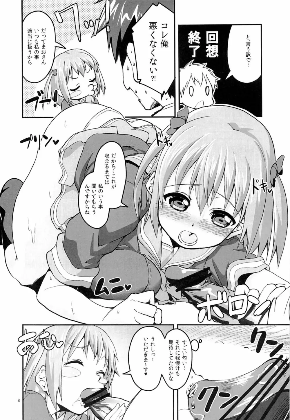 ちーちゃん魔王を押し倒す Page.7