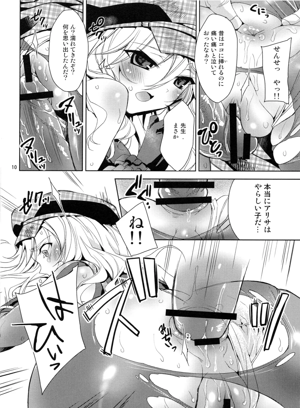 おしおきアリサ Page.9