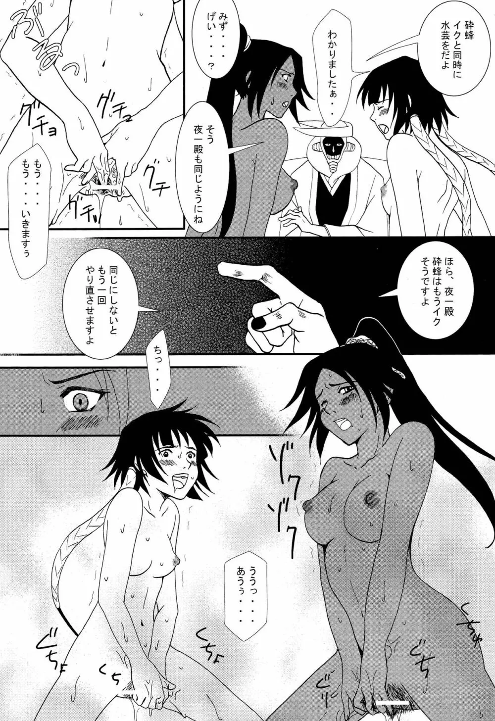 涅マユリ実験室 -四楓院夜一編- Page.8