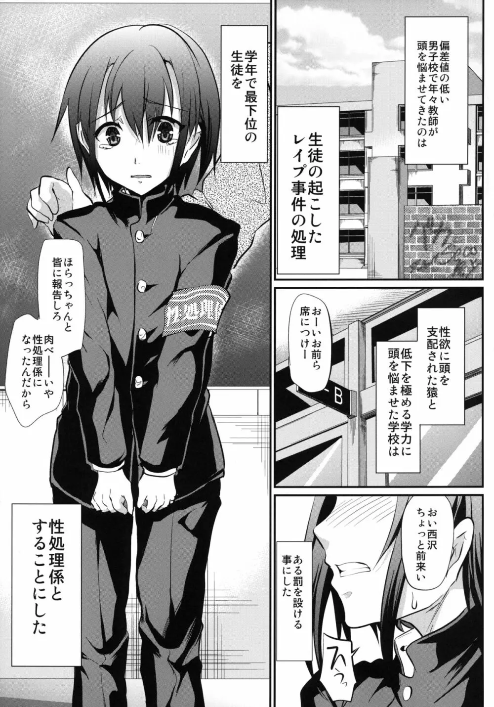 男子校の肉便器くん Page.5