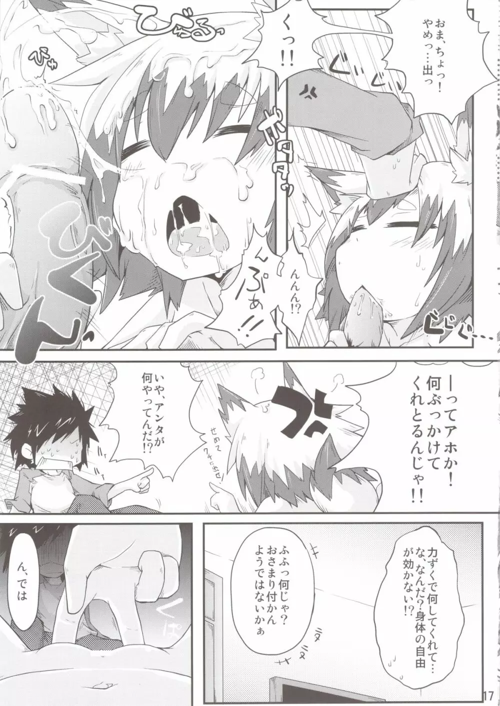 このキツネ拾うべからず Page.17