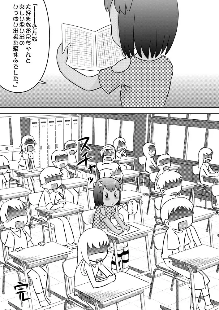 お兄ちゃん感想文~お兄ちゃんの精液って美味しいよね~ Page.21
