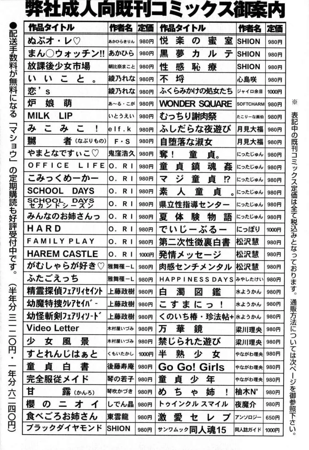 コミック・マショウ 2008年12月号 Page.252