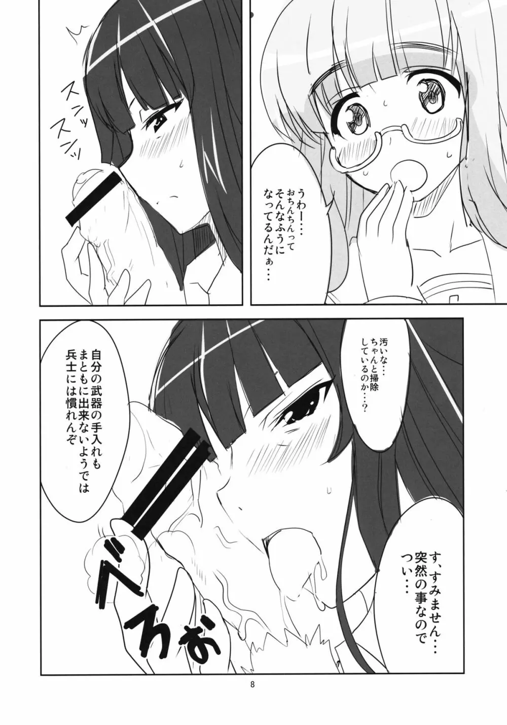 夜の西住流 Page.9