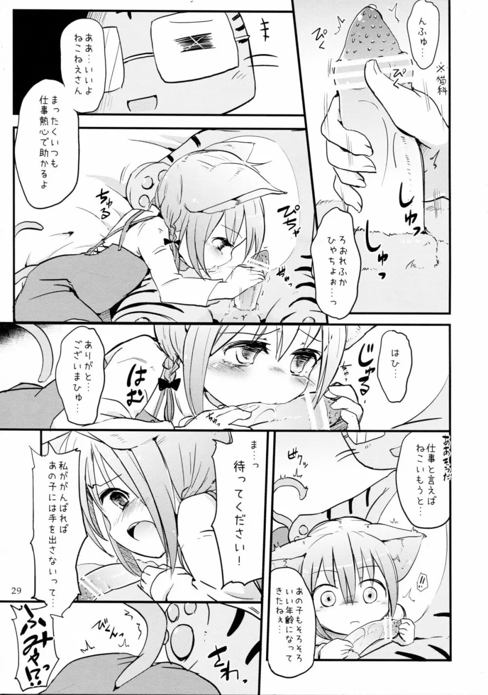 ねこいもうととしっぽり Page.29