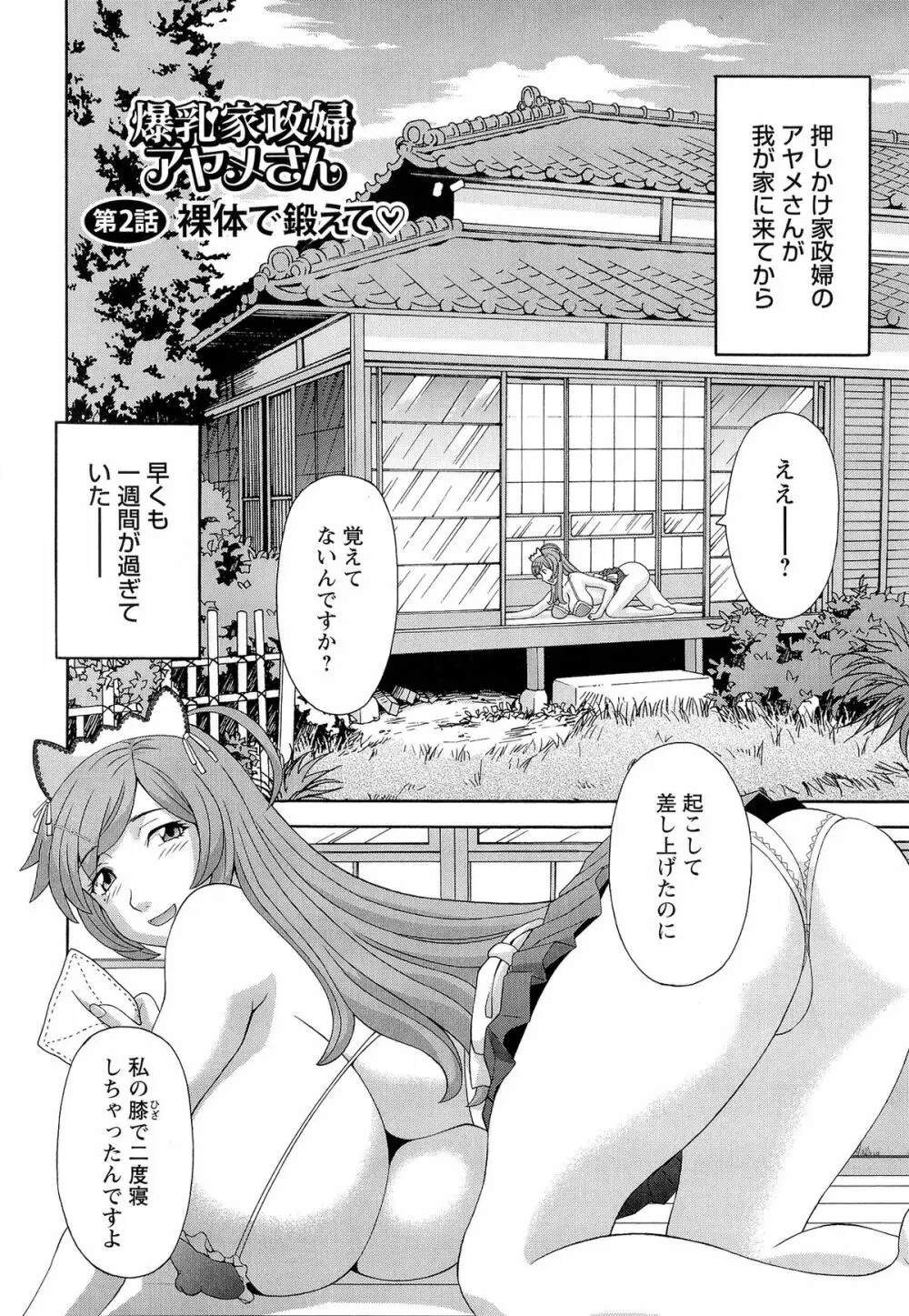 爆乳家政婦アヤメさん Page.26