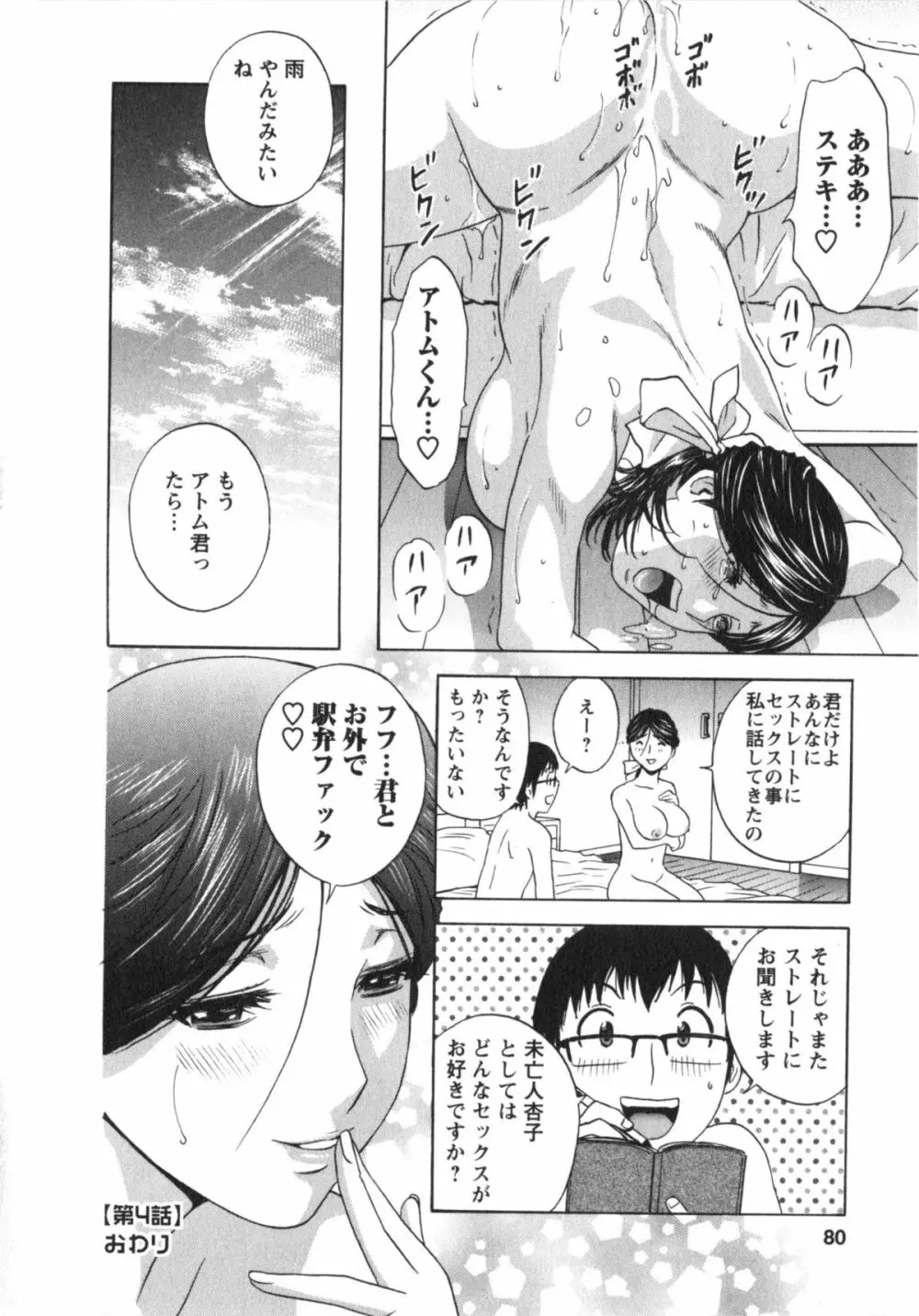 まんがのような人妻との日々 Page.81