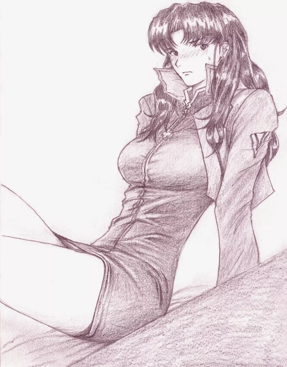 Be Avenged on Misato Katsuragi Page.40