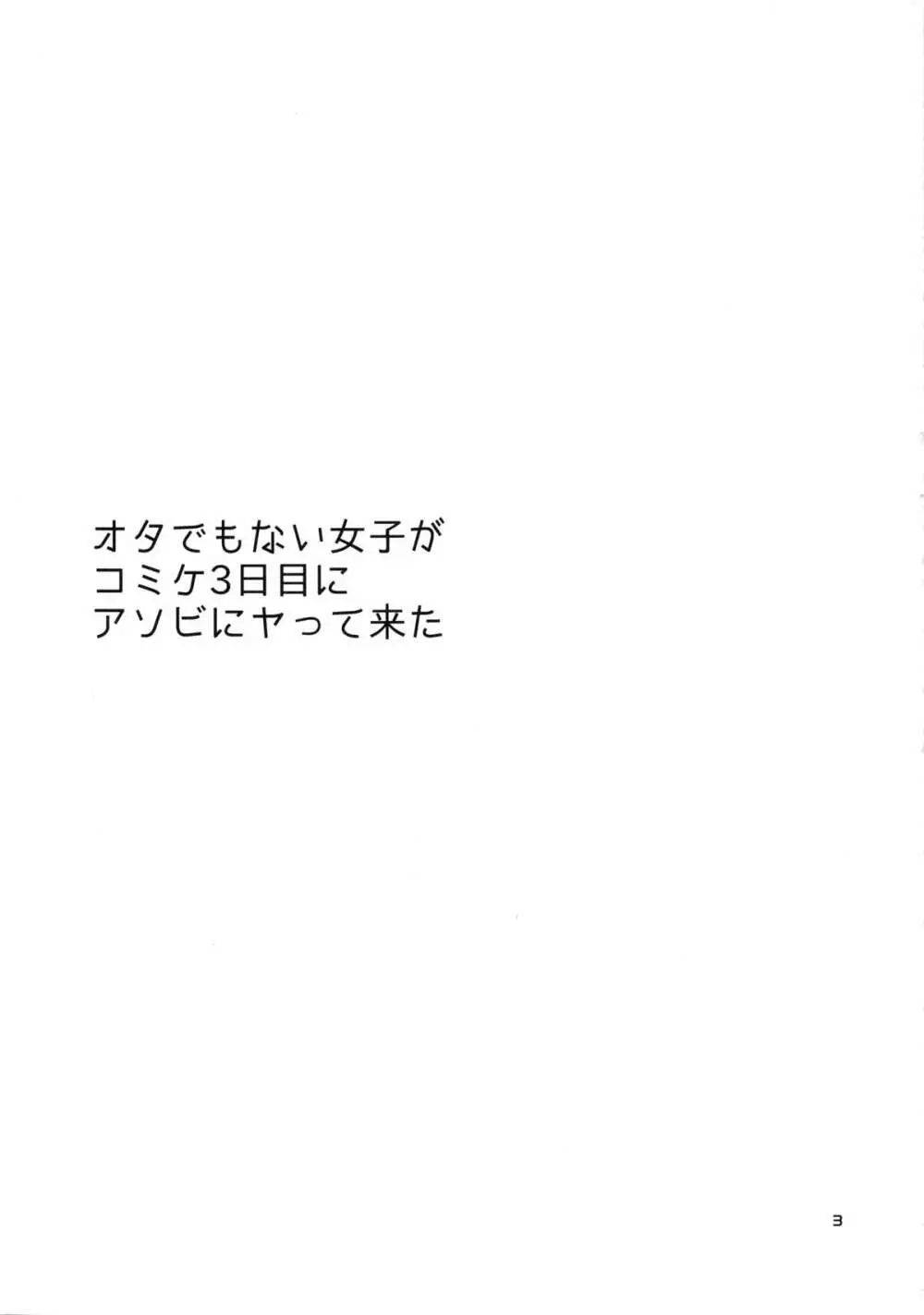 オタでもない女子がコミケ3日目にアソビにヤって来た Page.2