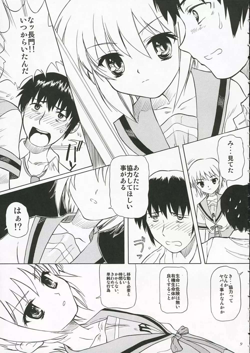 長門有希の肛辱 Page.8