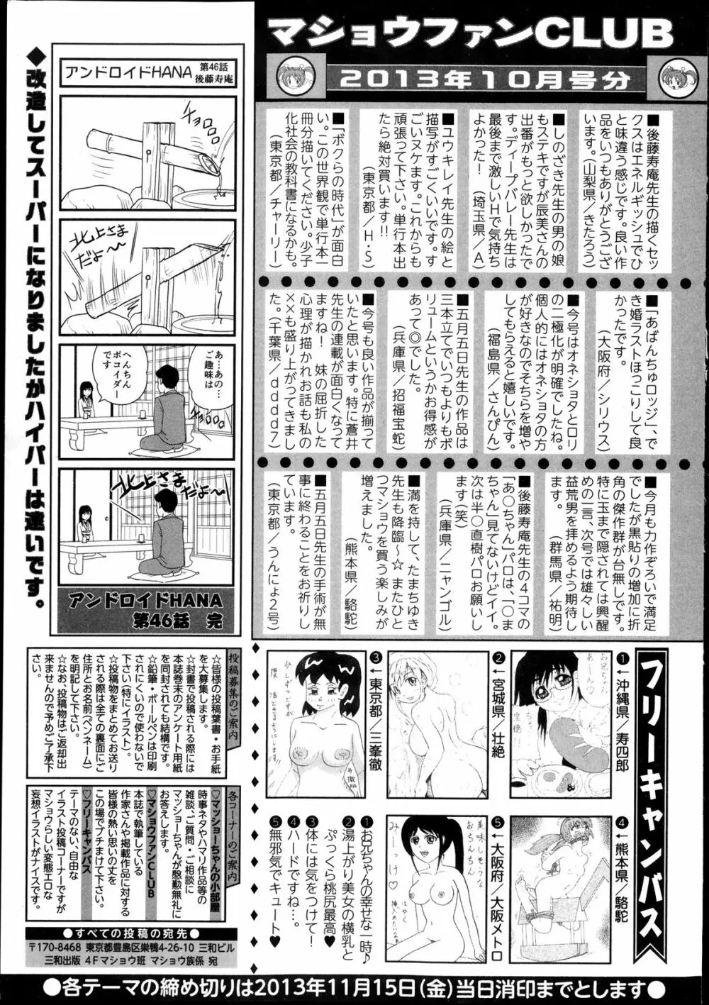 コミック・マショウ 2013年12月号 Page.255