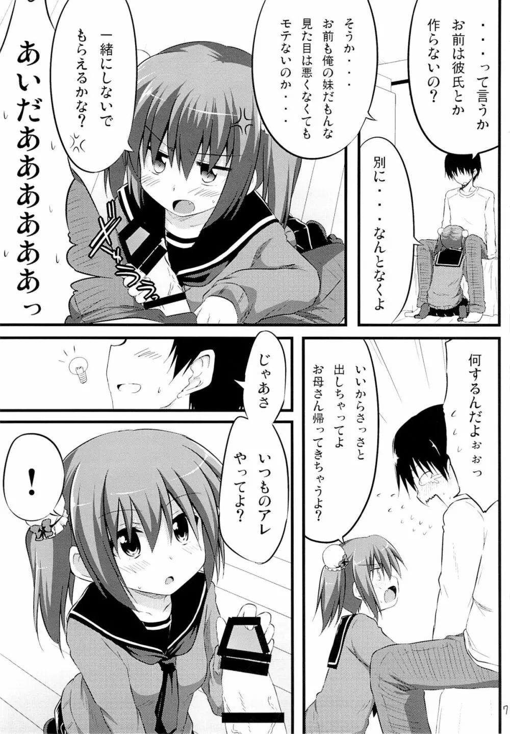 彼女とかいないので今日も妹にヤらせてと土下座します。 Page.6