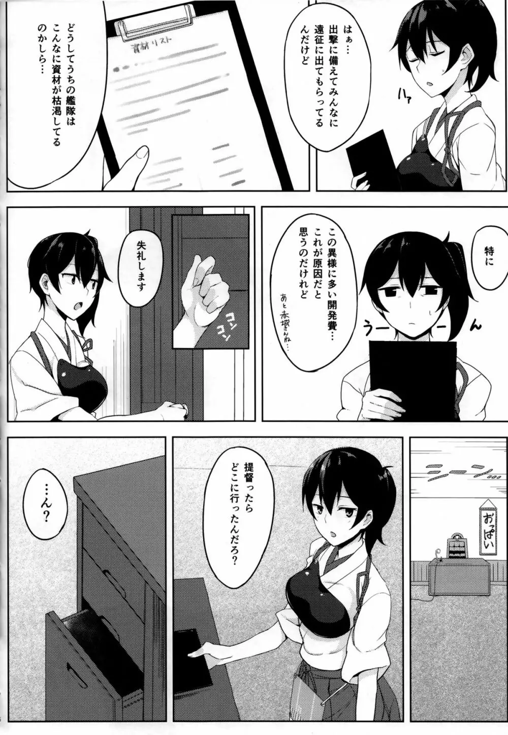 秘書艦 加賀の悩み事 Page.3
