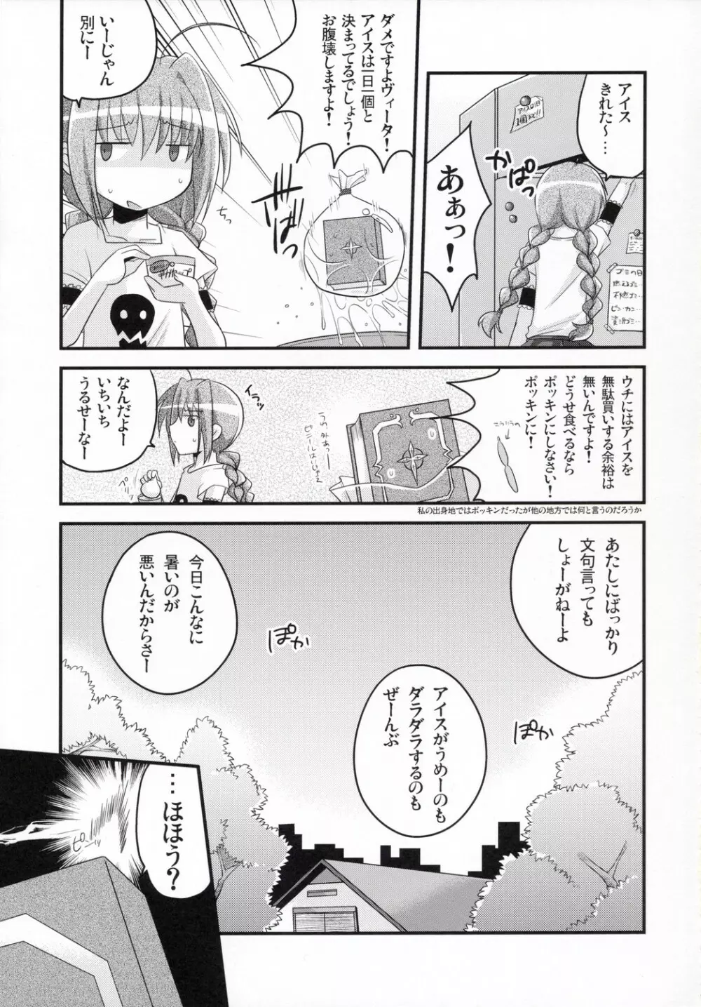 ビターなヴィータのアイスクリーム Page.6