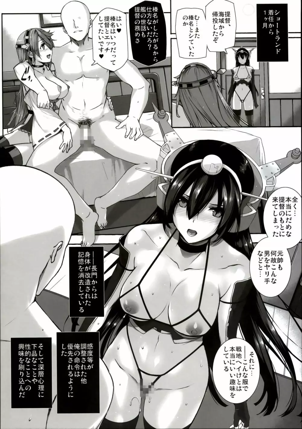 堕落戦艦 -男を知らなかった艦娘達- Page.11