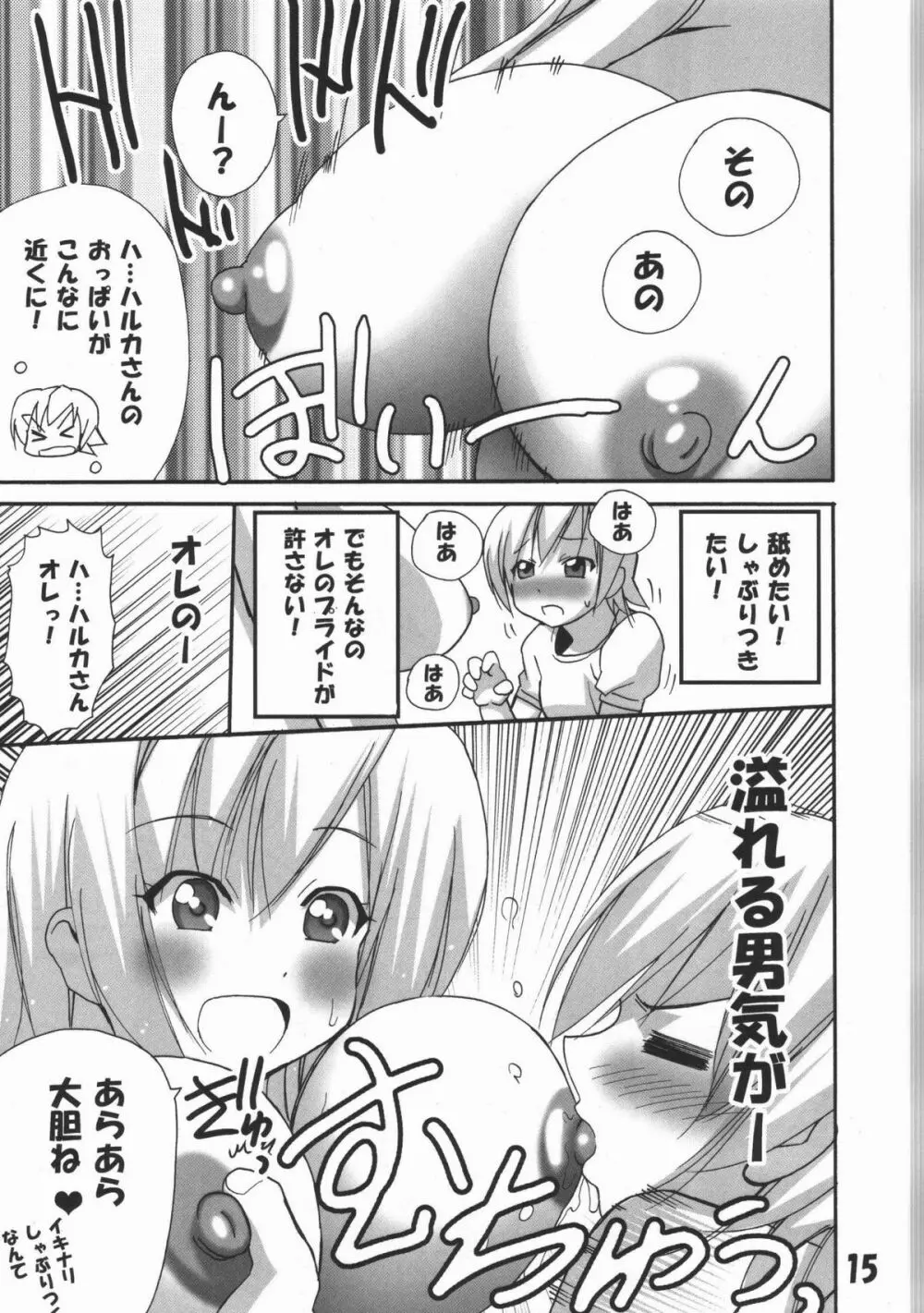 ハルカ姉さまのマコちゃんいぢり Page.14