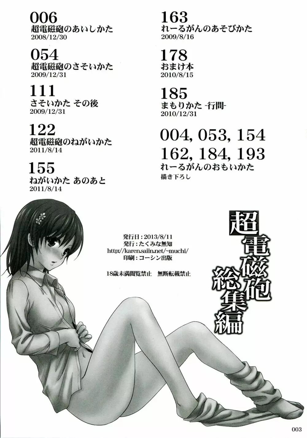 超電磁砲総集編 Page.3