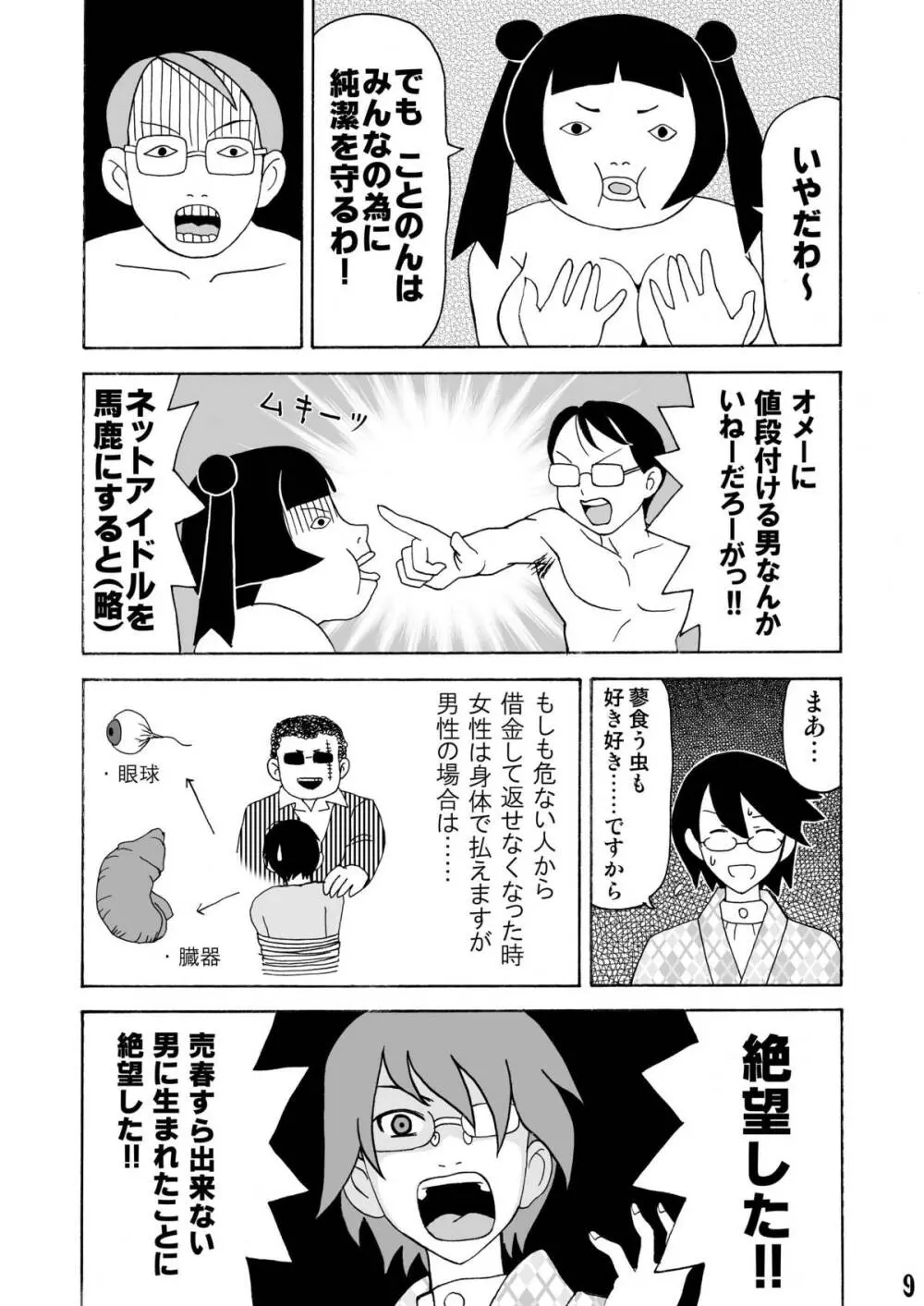 エロ同人誌に絶望した! Page.8