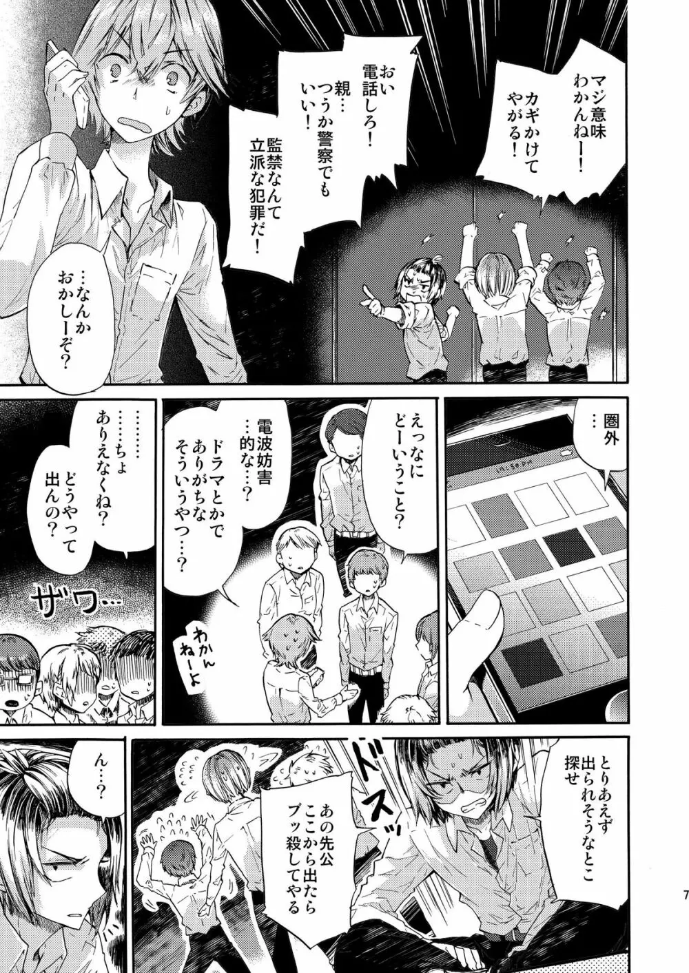 密室監禁AV垂れ流し Page.7