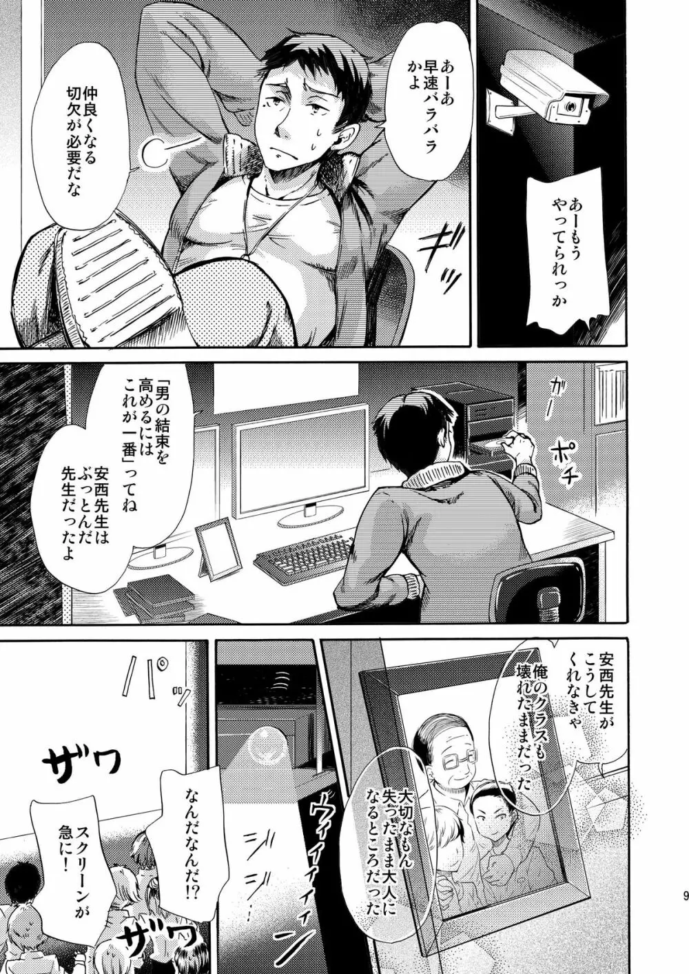 密室監禁AV垂れ流し Page.9