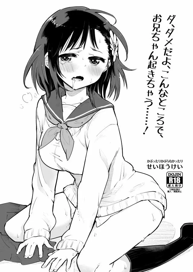 ダ、ダメだよこんなところで、お兄ちゃんが起きちゃう……！ Page.1