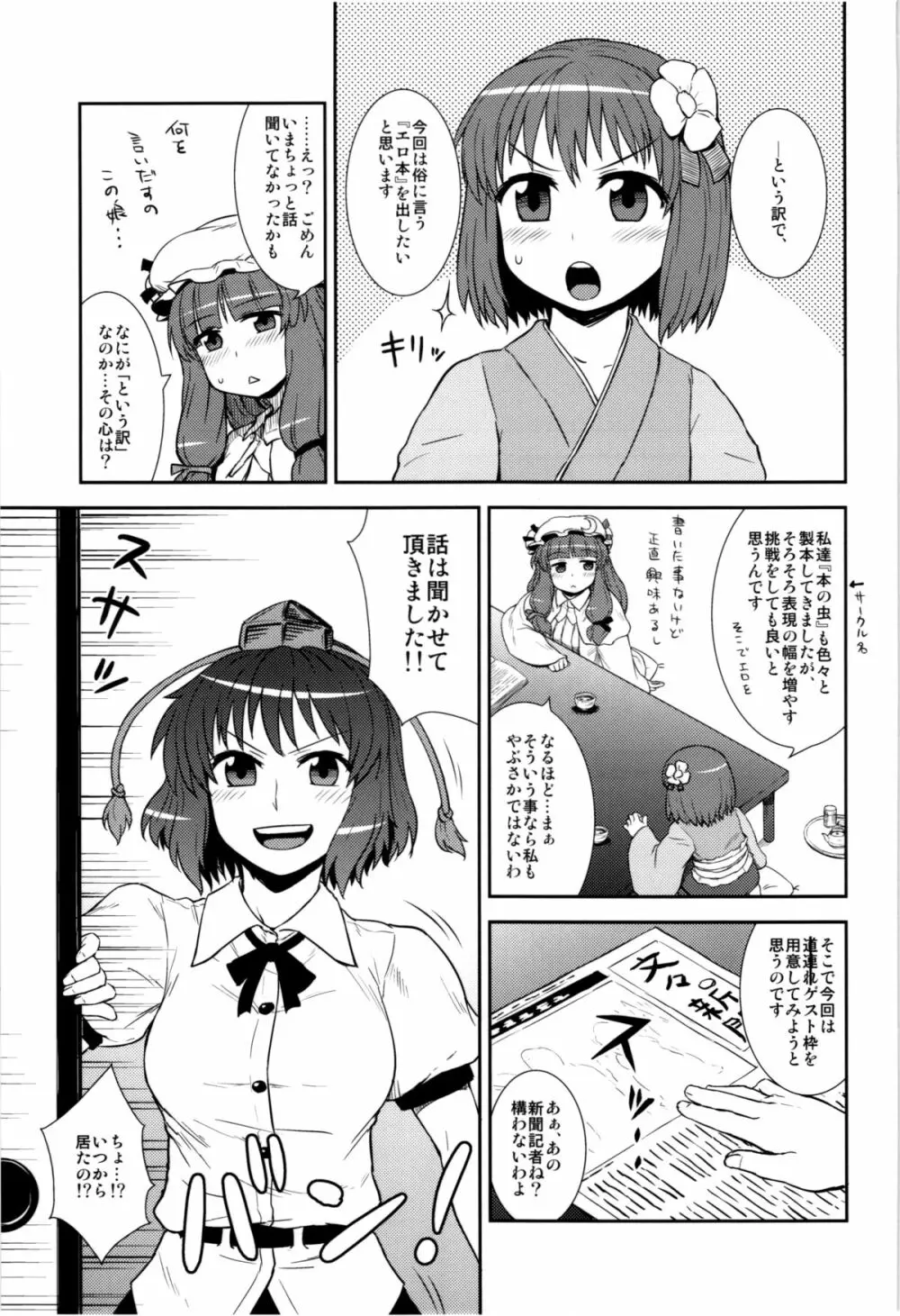 自画撮り☆射命丸 Page.3