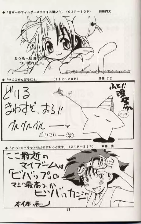 デジコのナイショにょ Page.32