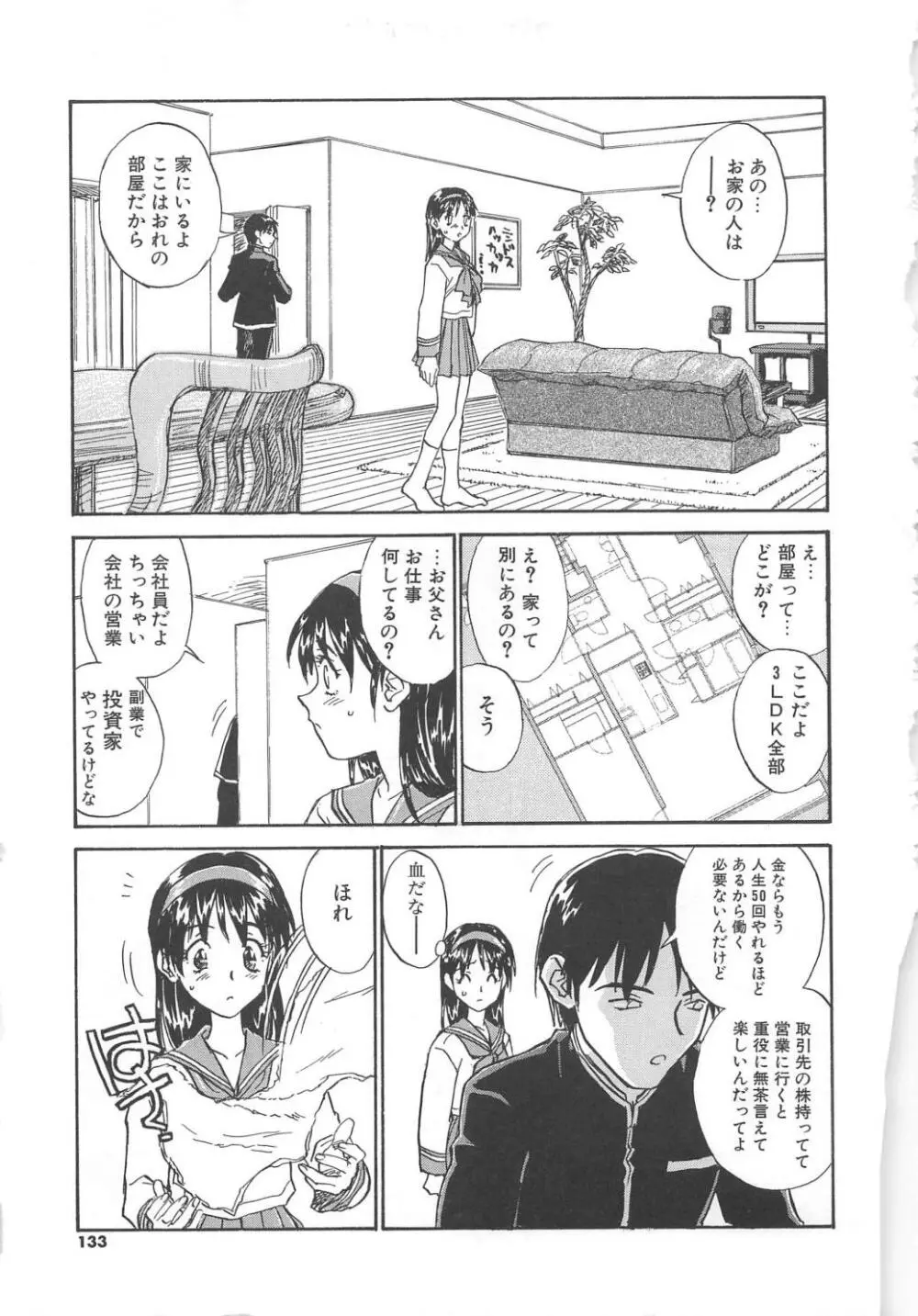 扉をコジあけて Page.134