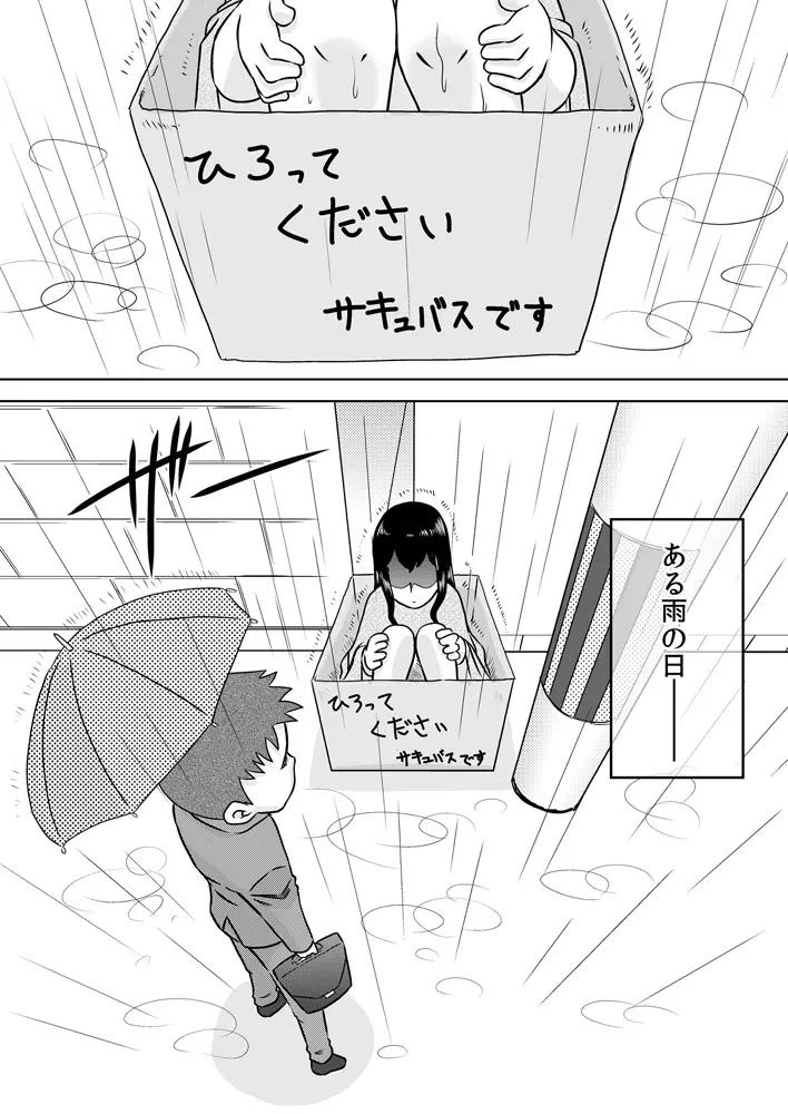 拾い少女 ～ある雨の日ロリサキュバスを持ち帰った～ Page.2