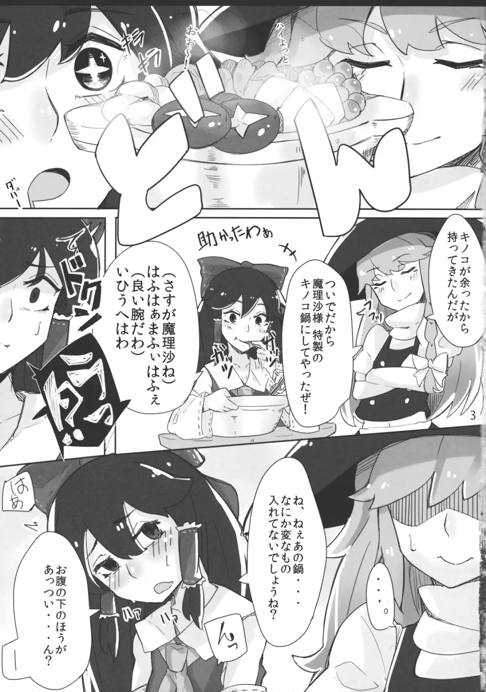 霊夢が魔理沙で Page.4