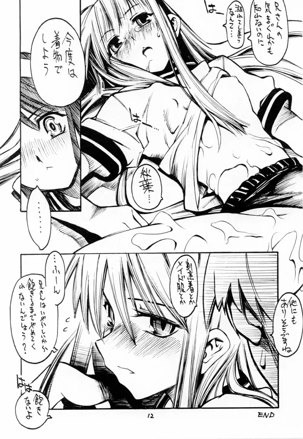 (浅上祭) [黒鬚 (東雲太郎、ポンビキ) 散華 (月姫) Page.11