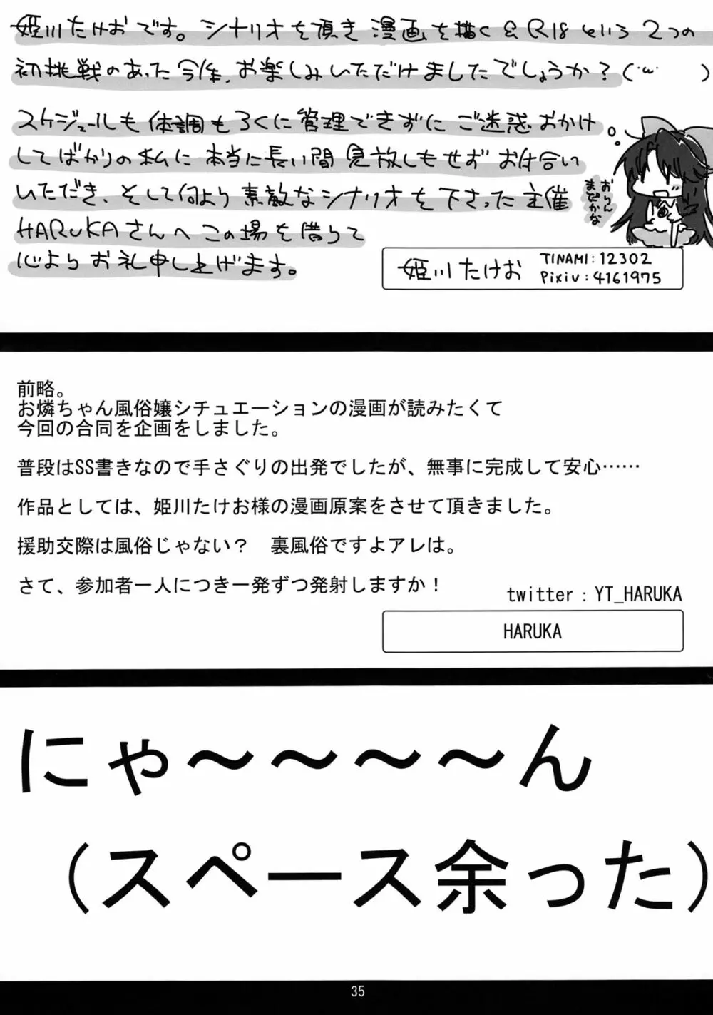 新人入りました! 火焔猫燐編 Page.34