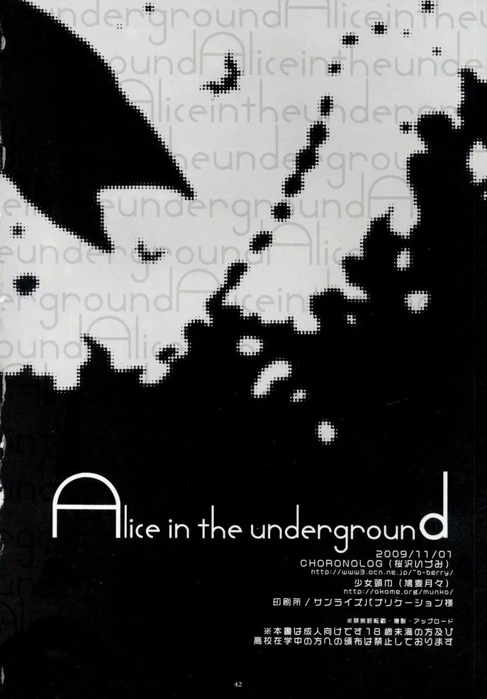Alice in the underground Page.40