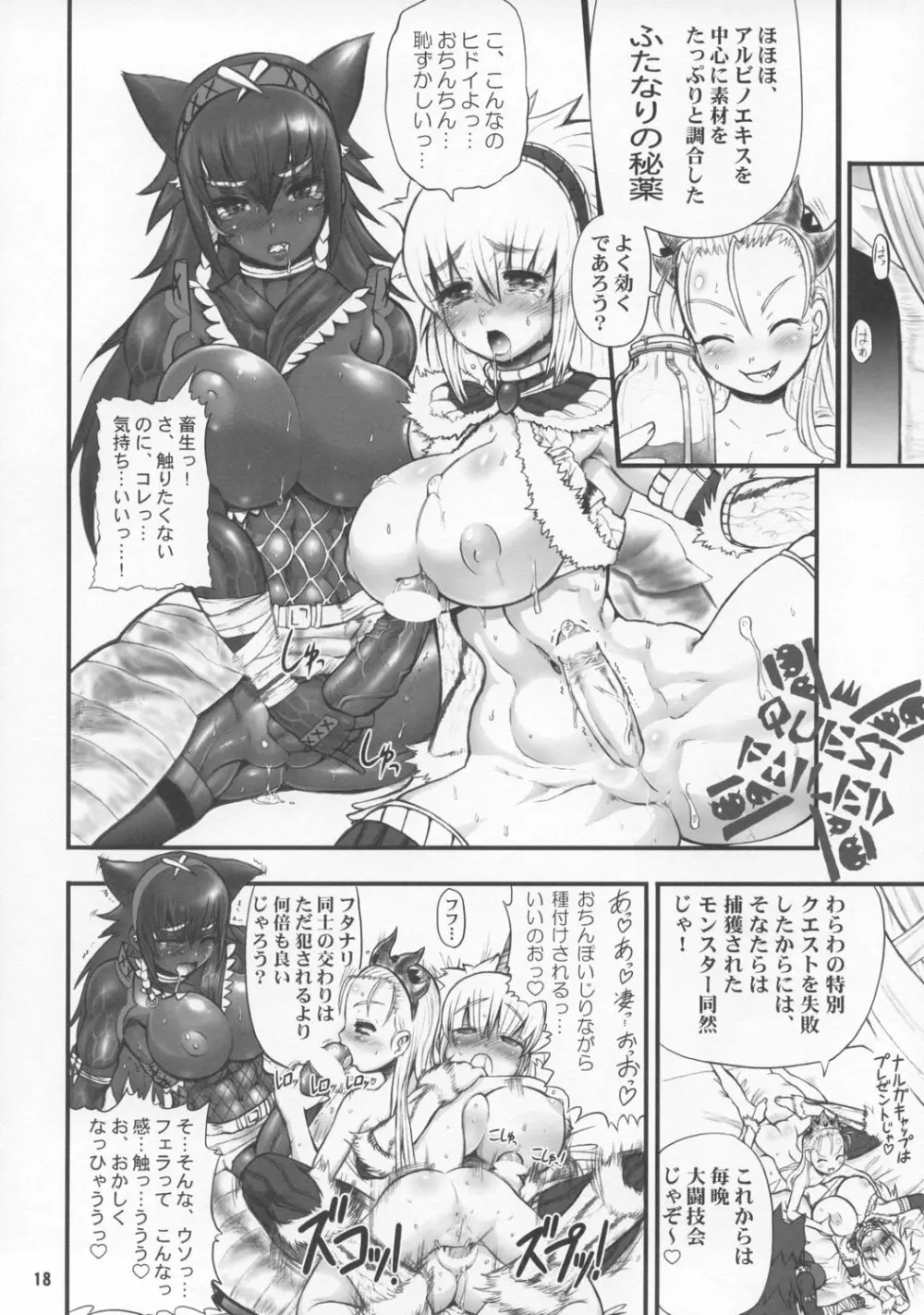 わがまま王女のハンター大連続狩猟! Page.17